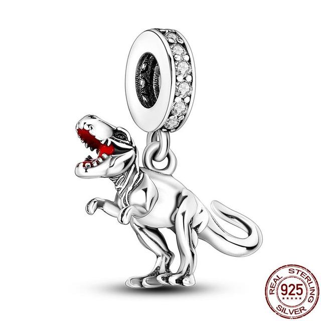 925 Sterling Silver Magic Color Chameleon Luminous Series Beads Suitable Fit Bracelet Charm Ms Jewelry Gift 