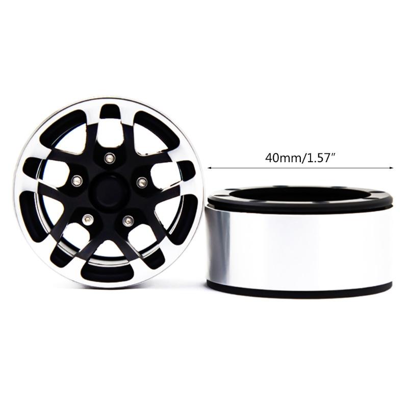 Alluminum Alloy Lock Tire Hub Wheels Model Metal Made Wheel Hub for:TRX4 SCX10 for Car Toy 1/10 Crawler Car