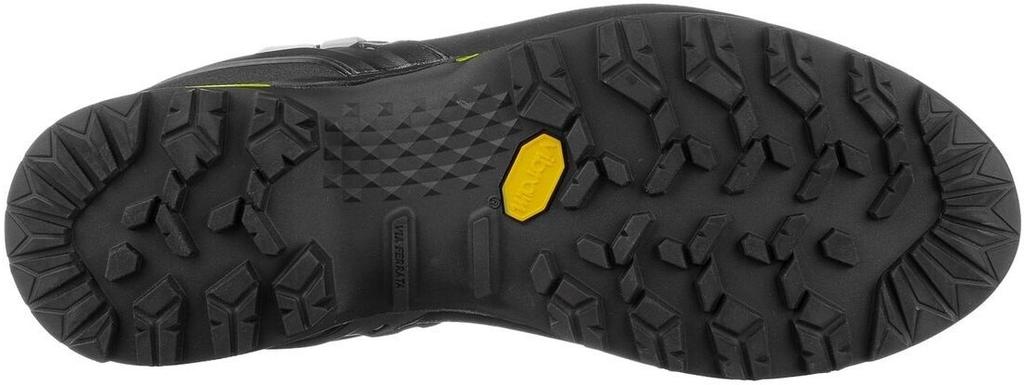 Обувь для треккинга Salewa Mountain Trainer 2 Leather (61357) smoked/fluo green