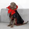 Stand-collar Halloween Pet Costume Comfortable Adjustable Dogs Knight Cape Easy To Wear Soft Fabric Cat Cosplay Cloak Party