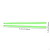 2 Pack Nylon Drumsticks with Night Light, Bright Glowing