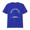 Firmament Flat Earth T Shirt Unique Design for Trendy Fashion Lovers vintage Washed Stylish Top For Everyday Wear streetwear