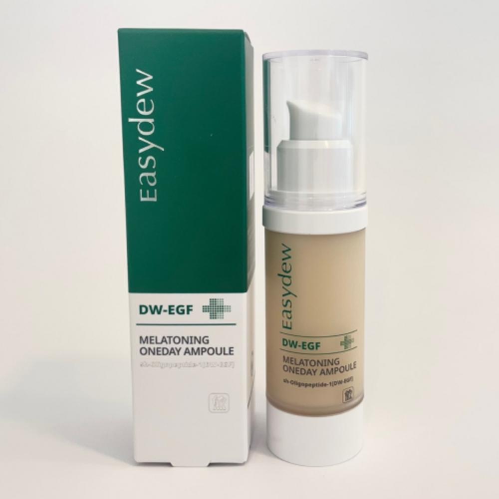 Daewoong Pharmaceutical Easydew DW-EGF Melatoning One Day Ampoule Large Capacity (Pump Type), 28ml, 1 Unit