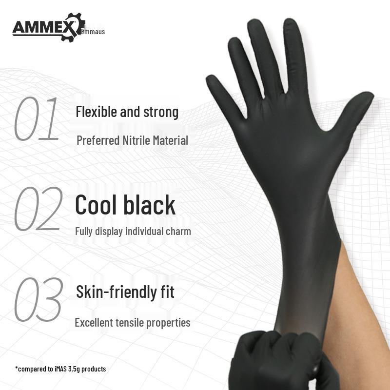 Aimasiting High Elastic Durable Nitrile Gloves for Food, Baking, Cleaning, and Daily Protection