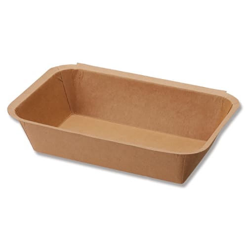 [Case Sale] HEIKO Kraft Food Containers 14-20 004500026 1 Case (50 Containers x 12 Bags, Total 600 Containers)