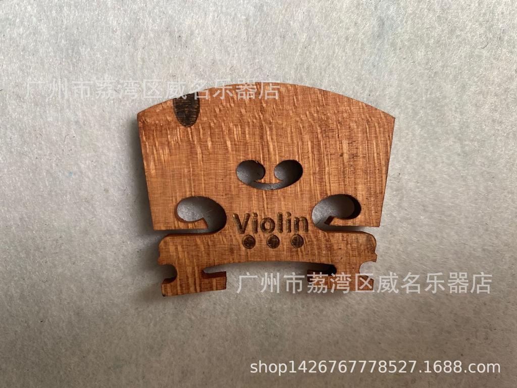 Maqiao'dan 4/4 Yüksek Kaliteli Keman Köprüleri, Kuzeydoğu Çin Akçaağacı'ndan Üretilmiştir