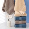 Thickened Cotton Towel With Strong Water Absorption Universal Towel For Adults And Kids Solid Colorskin Friendly Towel