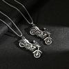 Popular European and American Simple Necklace Motorcycle Hip Hop Punk Men and Women Long Sweater Chain Jewelry Pendant