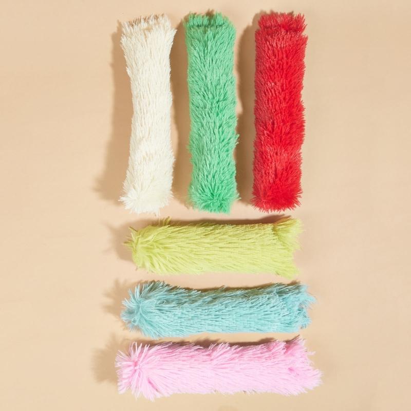 Pet Cat Bite-Resistant Catnip Teething Chew Toy Keep Kitten Busy for Biting with Catnip Strip Pillow Theme