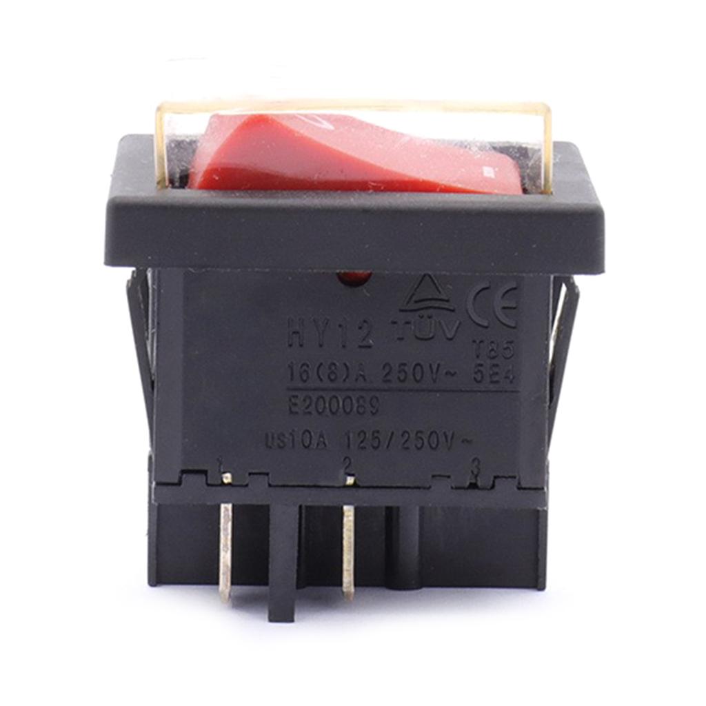 Industrial HY12F Rocker Switch with Light Versatile Rocker Switches Push Button Switches for Safe Power Management