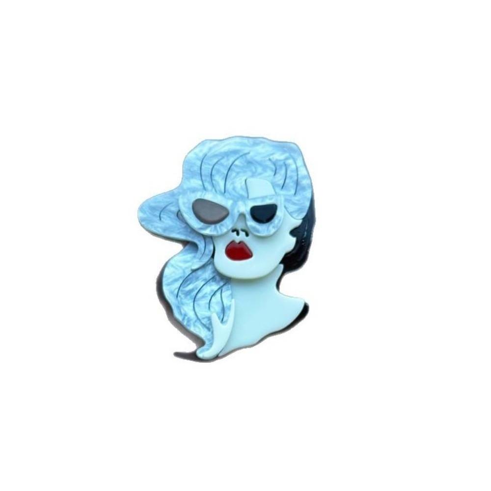 Waterproof Acrylic Abstract Ring Irregular Modern Lady Finger Circle  Festival Gifts