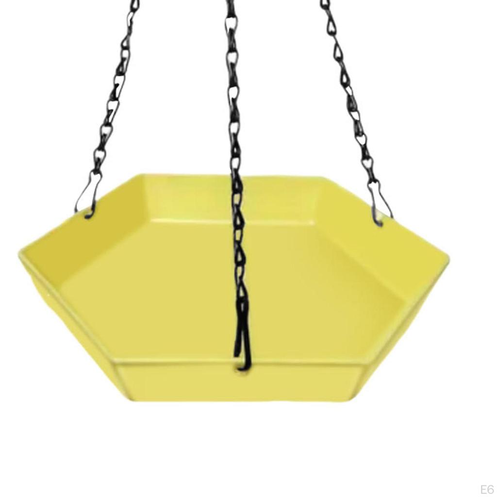 Bird Bath for Garden, Hanging Feeder, Water Bowl