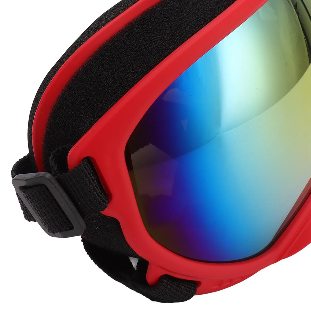 Dog Goggles Windproof Ultraviolet Proof Dustproof Strap Dog Sunglasses for Large Breed