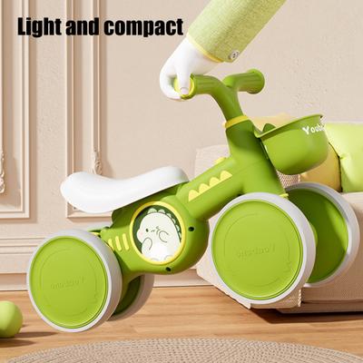 Yousheng Baby Balance Bike for Toddlers 12-24 Months Comfortable Silent Wheels Balance Bike Adjustable Seat Anti-Rollover Lightweight First Bike