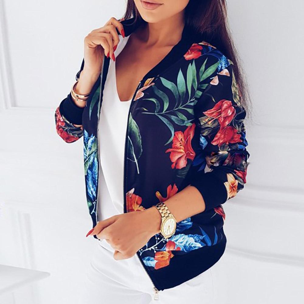 flower print coat