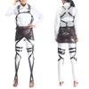 Attack On Titan Survey Corps Eren's Full Body Maneuver Gear Belt Set