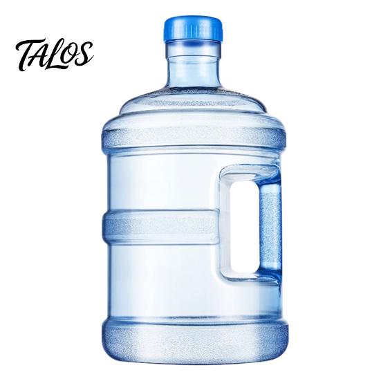 Caraffa Contenitore Acqua in Plastica Riutilizzabile con Manico e Tappo, Erogatori di Grande Capacità, per Erogatore Bottiglia Trasparente per Alimenti Casa Ufficio