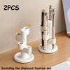 Desktop pencil and pen storage rack that can rotate 360 degrees, Office desktop organization and storage, Toothbrush Holder