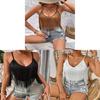 Spring Womens Fringe Camisole With High Elastane For Casual Wear