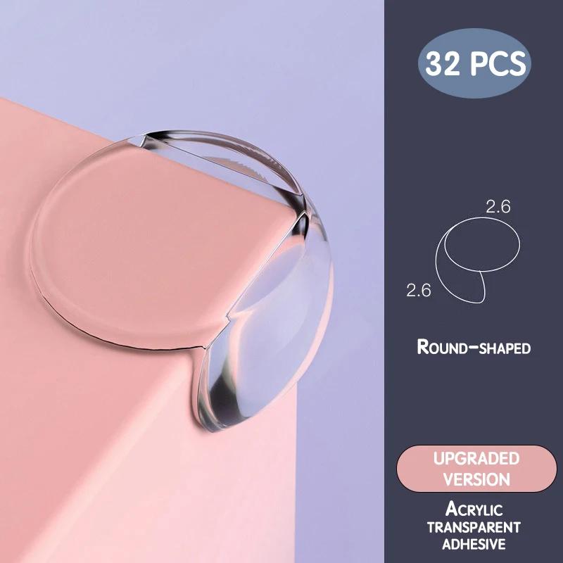 16PCS Baby Safety Silicone Protector Table Corner Edge Cover Protection Children Anticollision Guards Security Protection