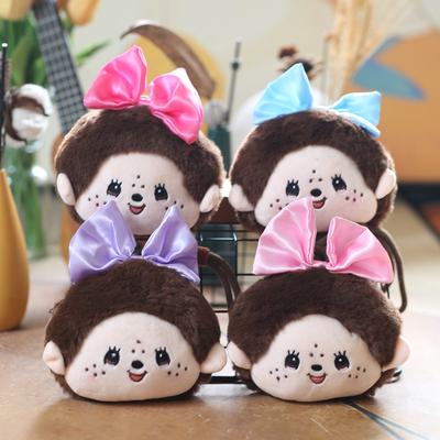 Cute Mengqiqi Coin Wallet Pendant Plush Toy Doll Cartoon Bag Hanging Keychain Doll