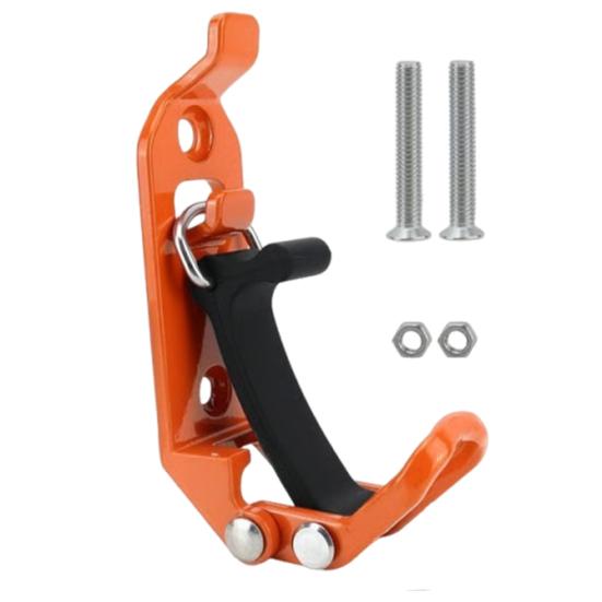 Shovel Bracket Heavy Duty Metal Rubber Mount Kit Secure Grip 62lb