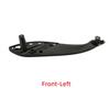 2pcs Black Car Interior Front Door Handle Ide Trim For BMW 3 F30 2013-2018