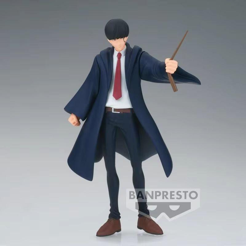 17cm Banpresto Mashle Magic And Muscles Anime Figure Mash Burnedead Pvc Model Desktop Ornament Collection Gifts For Anime Fans