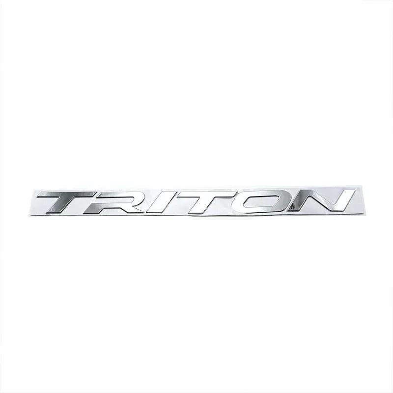 For L200 Triton 4x2 4x4 2015-2019 Red Front Grill Logo Emblem Sticker