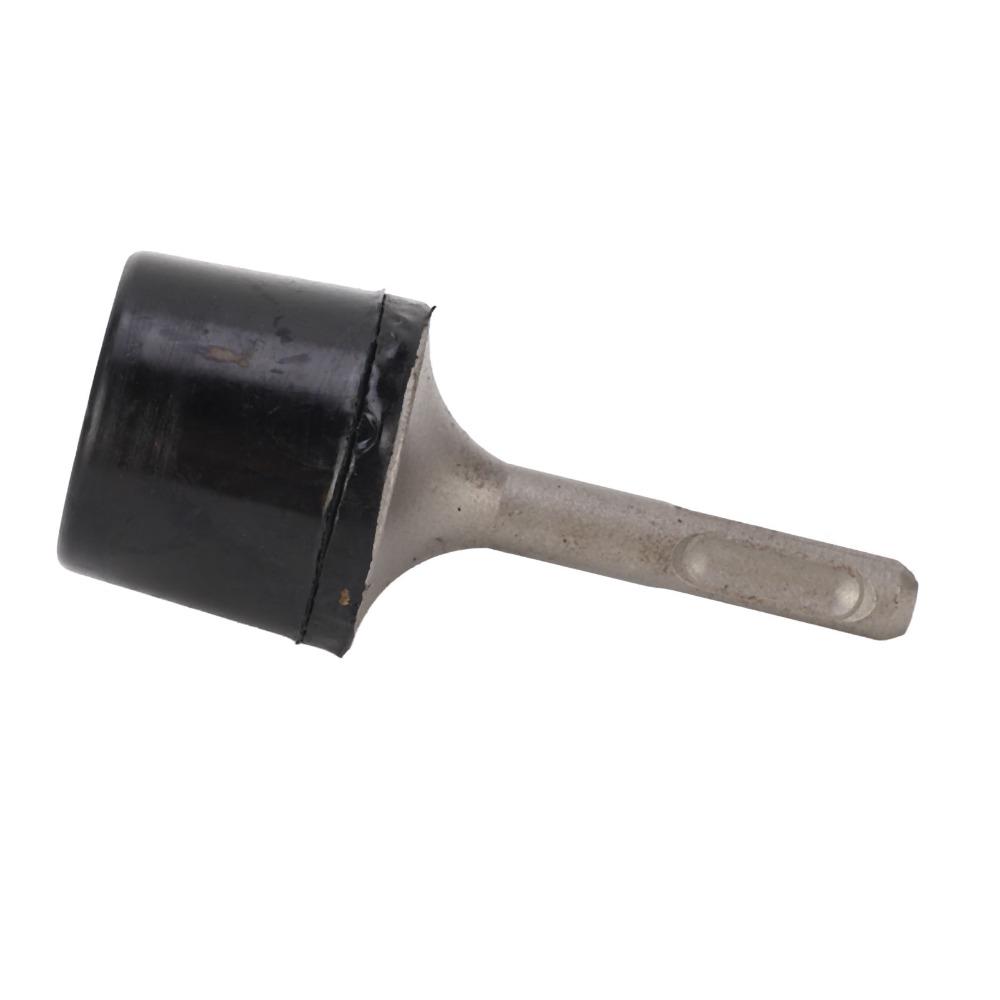 Rubber Vibrator Hammer for Drill Round Shank SDS-Plus Shank Vibrator Hammer Attachment Flat Head Electric Hammer Vibrator Bit
