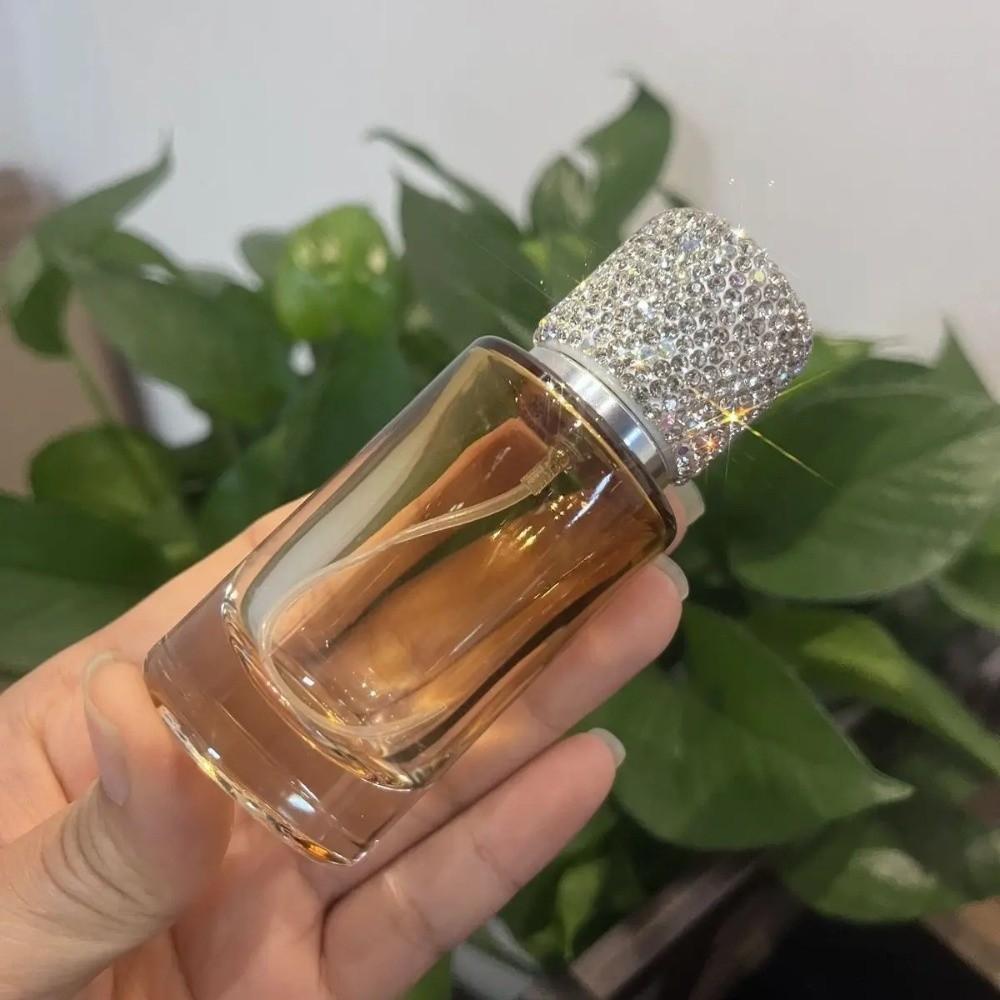30ML Rhinestone Perfume Bottle Exquisite Refillable Spray Bottle Perfume Dispenser  Travel Supply