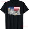 Retro Mount Rushmore National Memorial T Shirt Vintage Designer Clothes Casual Unisex Top For Everyday Wear Comfortable