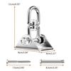 360 Rotate Swivel Load-bearing Hook Hanging Hardware Stainless Steel Hammock Fixing Plate Swing Accessories