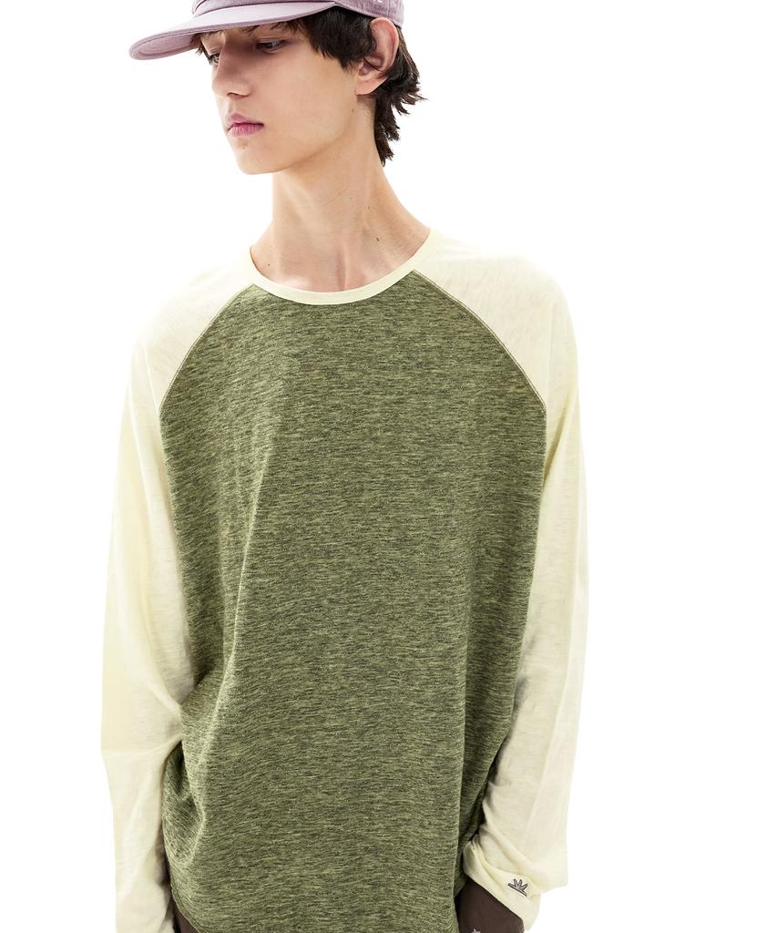 Sun Love Legacy Raglan Ls Tee Gray