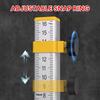 High Precision Aluminum Alloy 0-160mm Engineer's Ruler with Adjustable Horizontal Bubble Tile Leveling