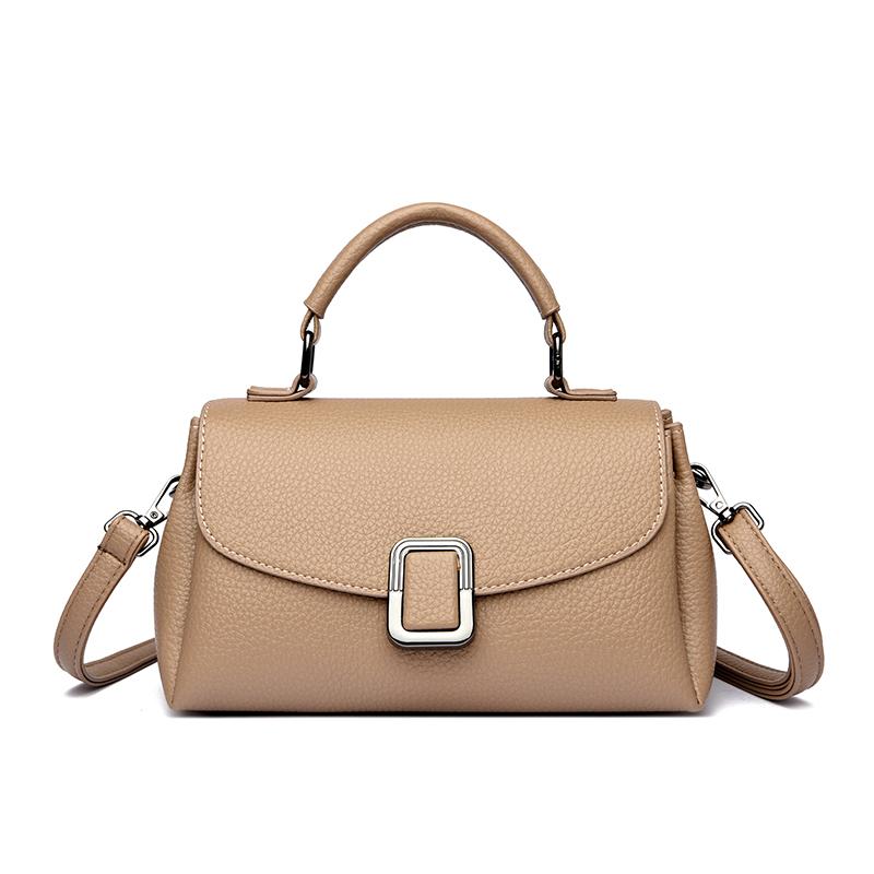 Luxury Large Capacity Multilayer Shoulder Messenger Bag High Quality PU Leather Handbag Women Designer Crossbody Sac Female Tote