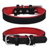 Microfiber Adjustable Dog Collar Contrast Color Dog Collar Comfortable Breathable Cat Collar (S: 2cm Wide, Suitable for Neck Circumference 29-30cm Tot