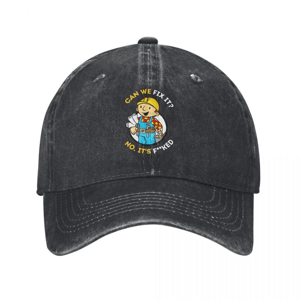 Bob The Builder And Friends Unisex Women Baseball Caps Distressed Denim Caps Hat Retro Outdoor Summer Snapback Cap