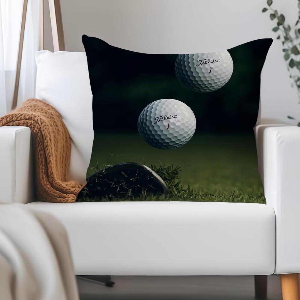 Sport Golfbal Golf T-Titleist Kussensloop Toepasselijke Ruimte Voor Gastenkamers Interieurs Auto's Kantoor Huisdecoratie