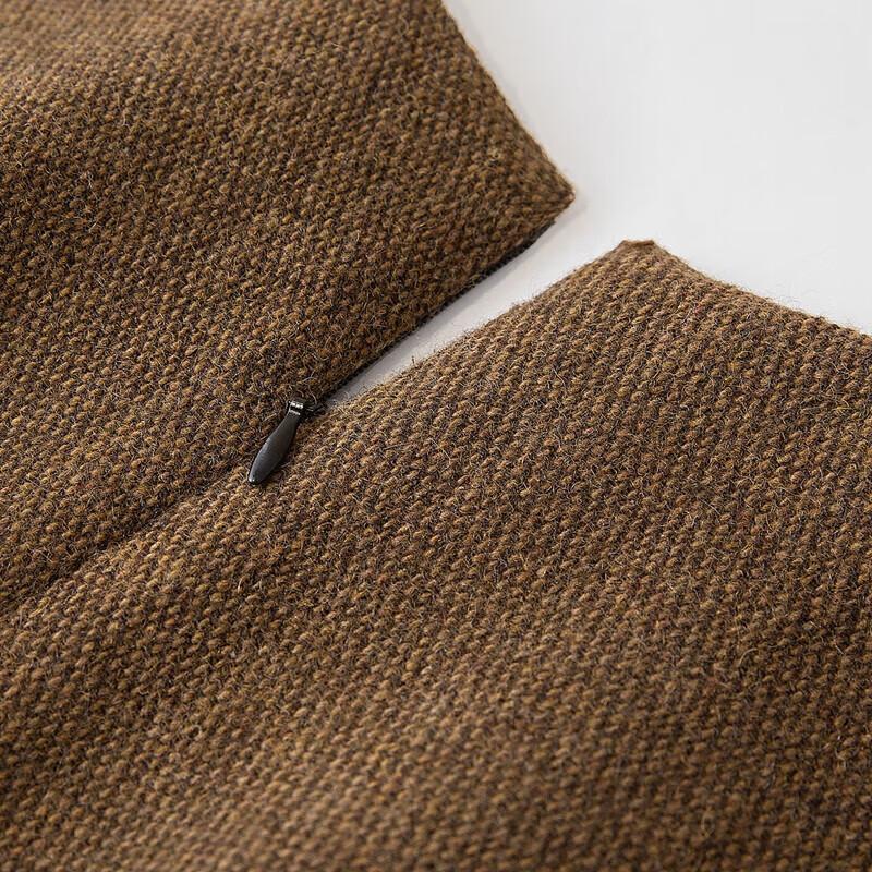 Elegantní dámské midi šaty bez rukávů z merino vlny SIBISHE