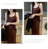 Slimming Knitted Bodycon Sling Dress - 2023 Spring/Summer/Autumn Collection