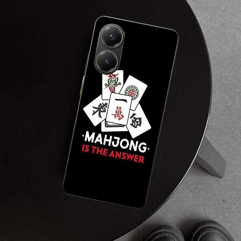 

Creative Mahjong Phone Case Cover for Xiaomi Poco X6 X5 X7 Pro F7 Ultra Redmi 15C 15 13C 13 12C 12 10C 10 10A 9C 9A 9T 9 Coque P Xiaomi Poco X6