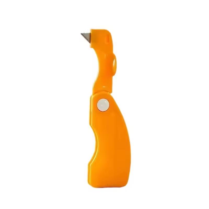 1/5/10pcs Orange Lemon Peeler Creative Cutter, Orange Peeler Tool With Folding Handle, Fruit Peeler, Vegetable Fruit Tools