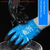 1Pair Winter Waterproof Work Safety Thermal Gloves Anti-Slip Grip Rubber Garden Gloves For Worker Builder Hands Protection