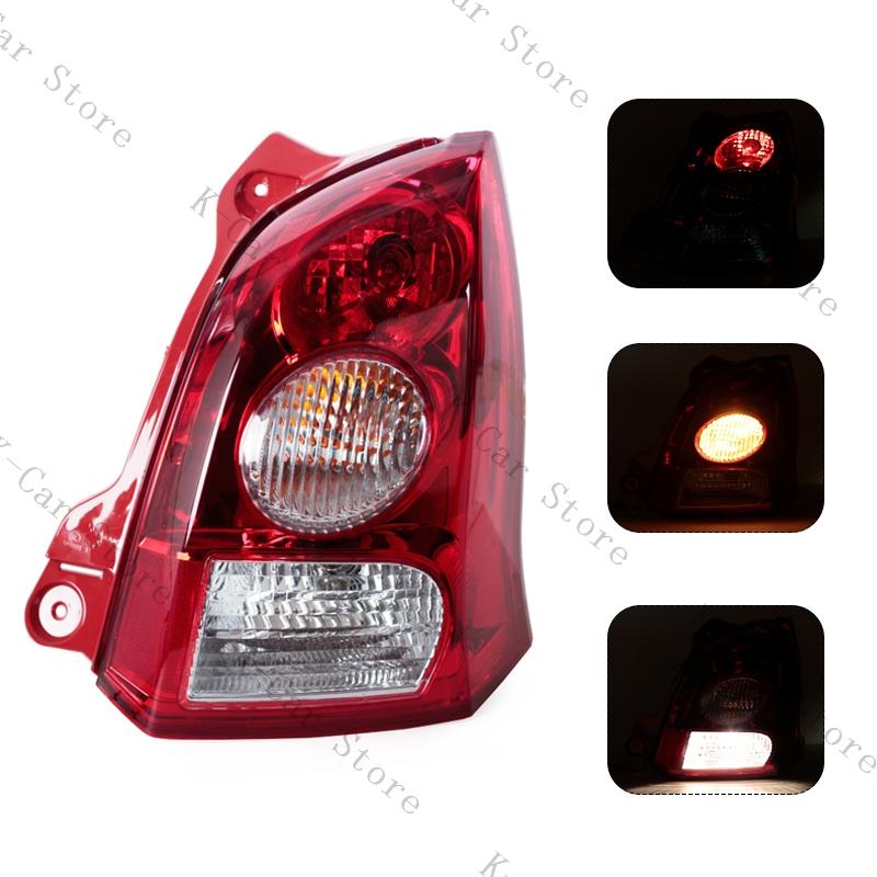 For Suzuki Alto 2009 2010 2011 2012 Rear Bumper Tail Light Reverse Brake Light Tail Stop Lamp Car Accessorie With Bulbs
