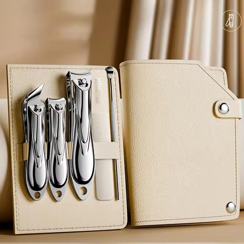 7-24-teiliges Maniküre-Werkzeugset Edelstahl Nagelhautzange Schneider-Set Professionelle Nagelknipser Pediküre Nagelkunst Pflege-Werkzeuge