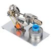 Hot Air Stirling Engine Miniature Generator Steam Power Lab Teaching Model