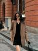 Autumn New Small Dress Small Black Dress French Small Golden Velvet Dress Children Autumn and Winter