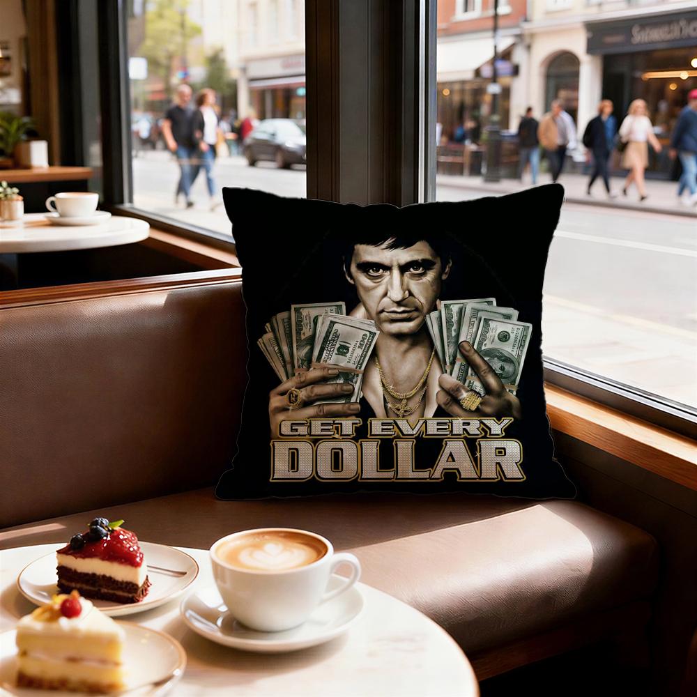 Movie Scarface Cushion Cover Decorative Cushions Covers Cover Sofa x Pillow  Piece x x Pillowcase