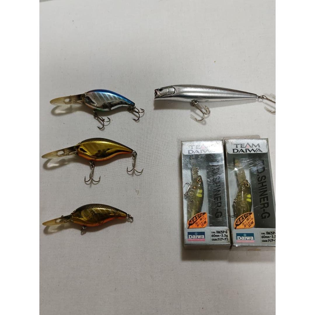 Used TEAM DAIWA TD.SHINER-G etc. 6-piece set